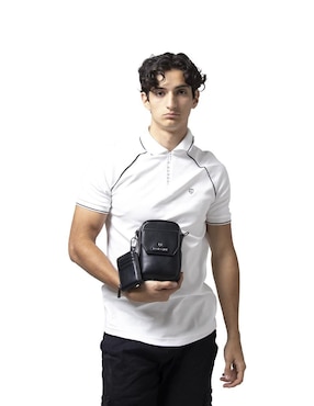Bolsa crossbody Boroni para hombre