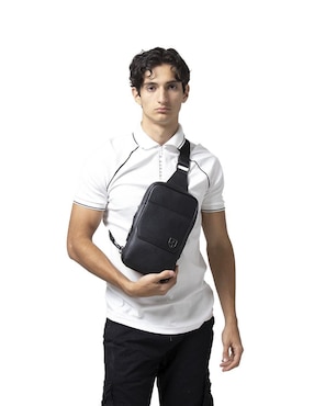 Bolsa bandolera Boroni para hombre