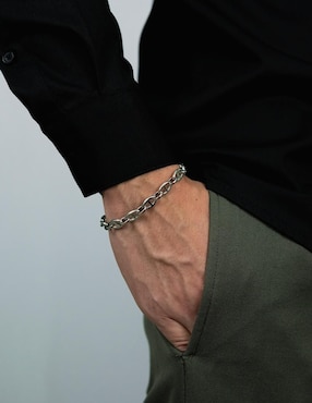 Pulsera Boscaini con acabado pulido