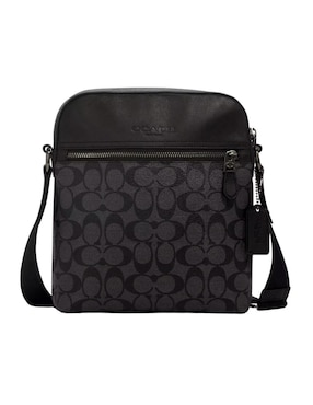 Bolsa messenger Coach Houston Flight Bag de piel para hombre