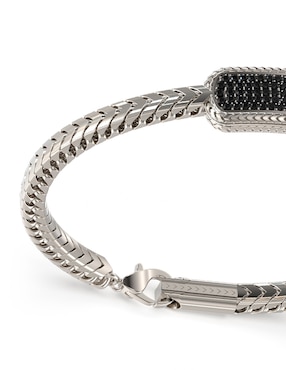 Brazalete Guess con zirconia Sailor Knot con acabado pulido