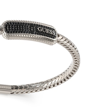 Brazalete Guess con zirconia Sailor Knot con acabado pulido