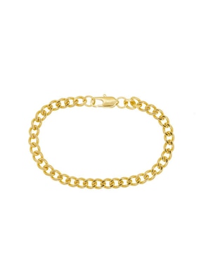 Pulsera Boscaini con acabado chapa de oro
