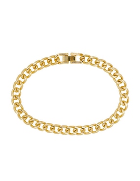 Pulsera Boscaini con acabado chapa de oro