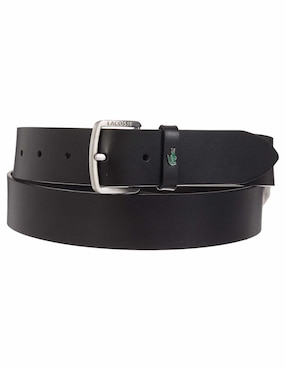 Cinturón Lacoste de piel para hombre