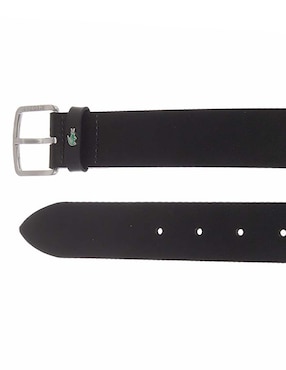 Cinturón Lacoste de piel para hombre