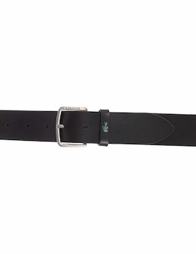 Cinturón Lacoste de piel para hombre