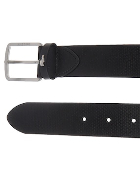 Set cinturón Lacoste de piel para hombre