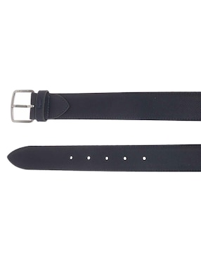 Cinturón Lacoste de piel para hombre