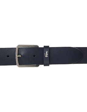 Set cinturón Lacoste de piel bovino para hombre