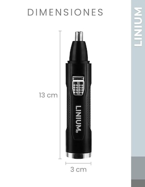 Rasuradora de vello facial y nasal Linium LN-348