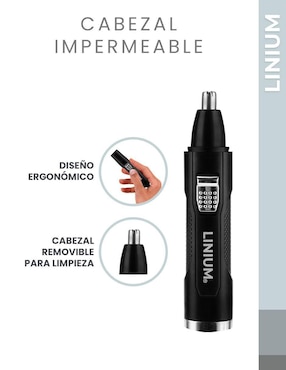 Rasuradora de vello facial y nasal Linium LN-348