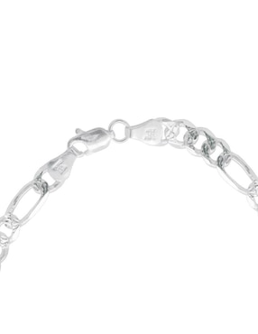 Collar de eslabones Horoz de plata P 925