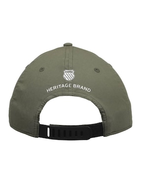 Gorra visera semicurva velcro casual K-Swiss Arrax