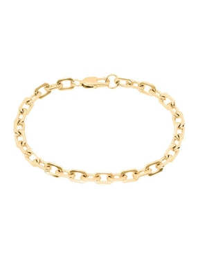 Pulsera Boscaini con acabado chapa de oro