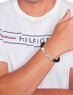 Pulsera Tommy Hilfiger Tyson con acabado mate