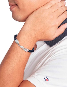 Pulsera Tommy Hilfiger Tyson con acabado mate