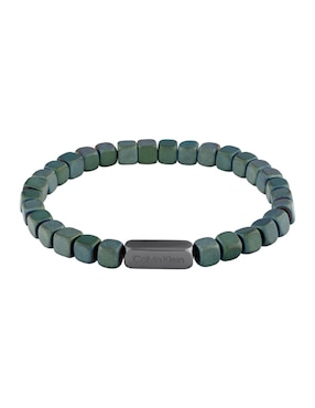 Brazalete Calvin Klein Modern Square con acabado mate