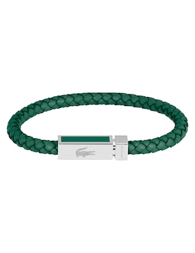 Brazalete Lacoste Rockel con acabado brillante
