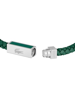Brazalete Lacoste Rockel con acabado brillante