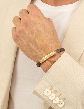 Brazalete Boss Tailored con acabado brillante