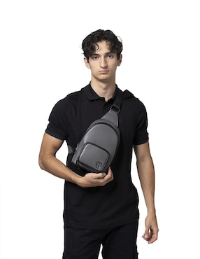 Bolsa crossbody Boroni para hombre