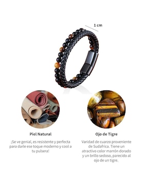 Pulsera Chulada Black con acabado pulido