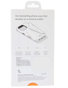 Funda para apple iphone 16 pro de piel