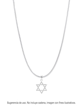Dije de estrella Boscaini de plata P 925