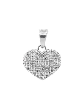 Dije de corazón Boscaini de plata P 925