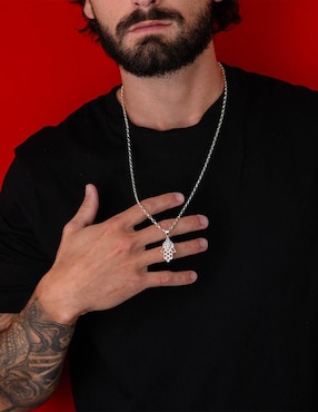 Dije de mano de fátima Boscaini de plata P 925