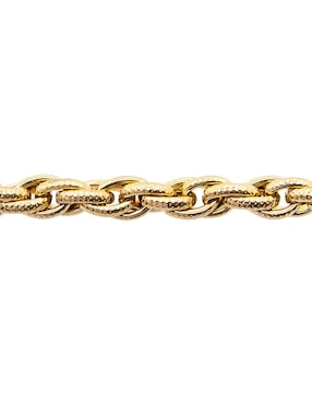 Pulsera Boscaini de baño de oro 14 K