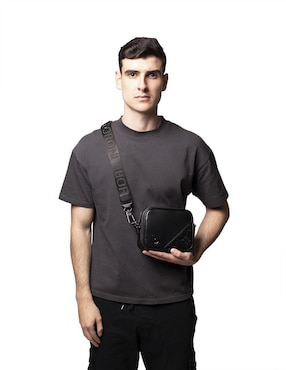 Bolsa bandolera Boroni para hombre