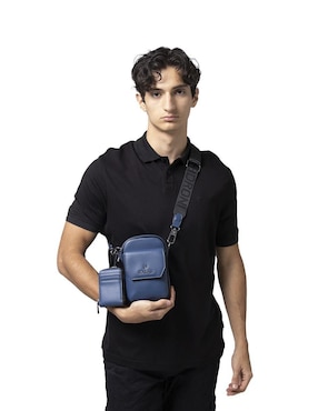 Bolsa bandolera Boroni para hombre