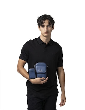Bolsa bandolera Boroni para hombre