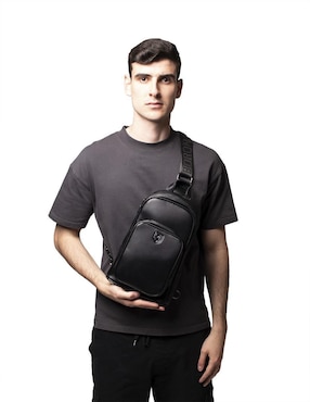 Bolsa bandolera Boroni para hombre