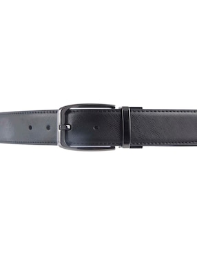 Cinturón Leyva de piel para hombre