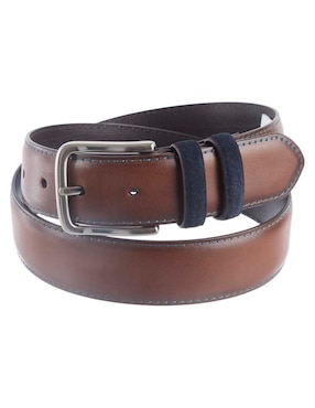 Cinturón Leyva de piel para hombre