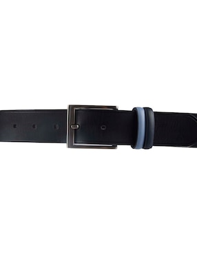 Cinturón Leyva de piel para hombre