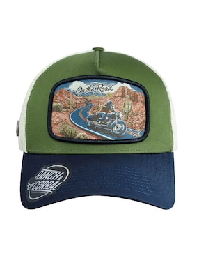 Gorra visera semicurva broche Ranch & Corral unisex