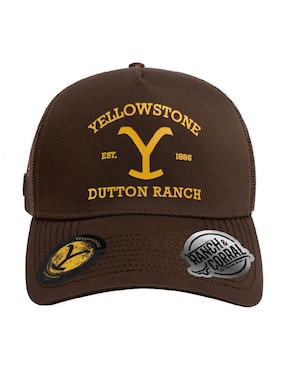 Gorra visera curva broche Ranch & Corral unisex