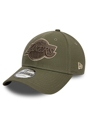Gorra visera curva correa ajustable básquetbol New Era Team Outline NBA Los Angeles Lakers unisex