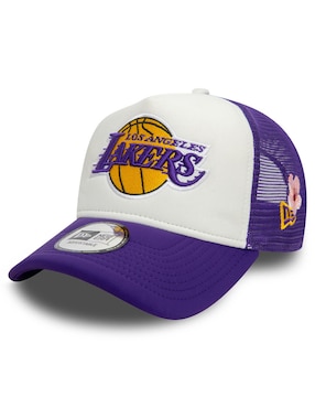 Gorra visera curva correa ajustable Nnew Era Flower Nba Los Angeles Lakers unisex