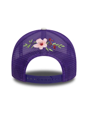 Gorra visera curva correa ajustable Nnew Era Flower Nba Los Angeles Lakers unisex