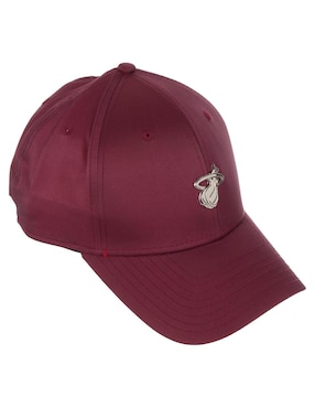 Gorra visera curva hebilla básquetbol New Era Tech NBA Miami Heats unisex