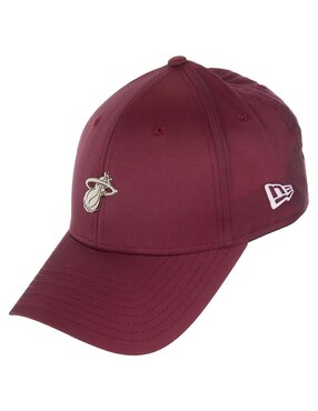 Gorra visera curva hebilla básquetbol New Era Tech NBA Miami Heats unisex