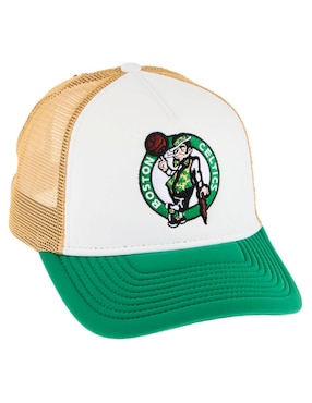 Gorra visera semicurva snapback básquetbol New Era Flower Nba Boston Celtics unisex