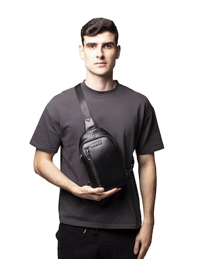 Bolsa bandolera Boroni para hombre