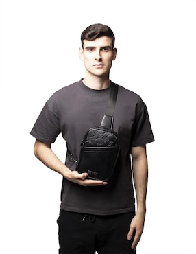 Bolsa bandolera Boroni para hombre