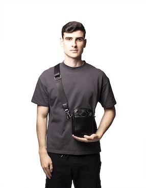 Bolsa crossbody Boroni para hombre